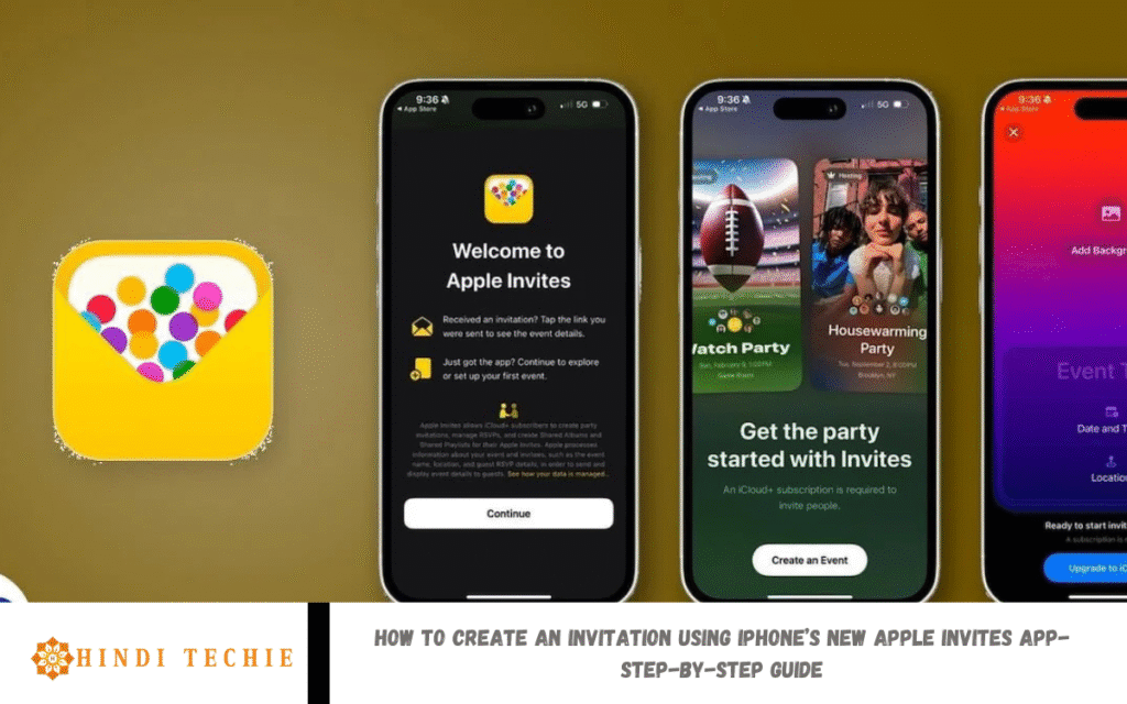 How to create an invitation using iPhone’s new Apple Invites app